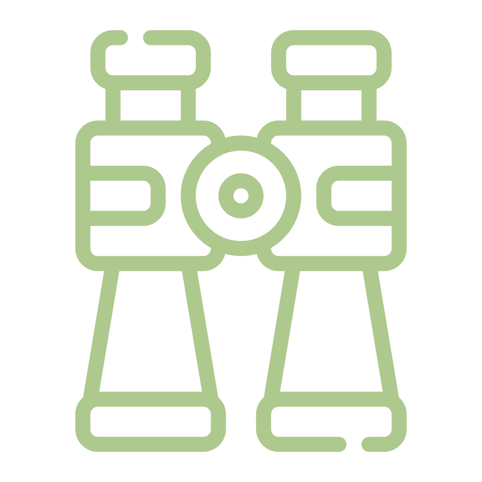 binoculars vector icon